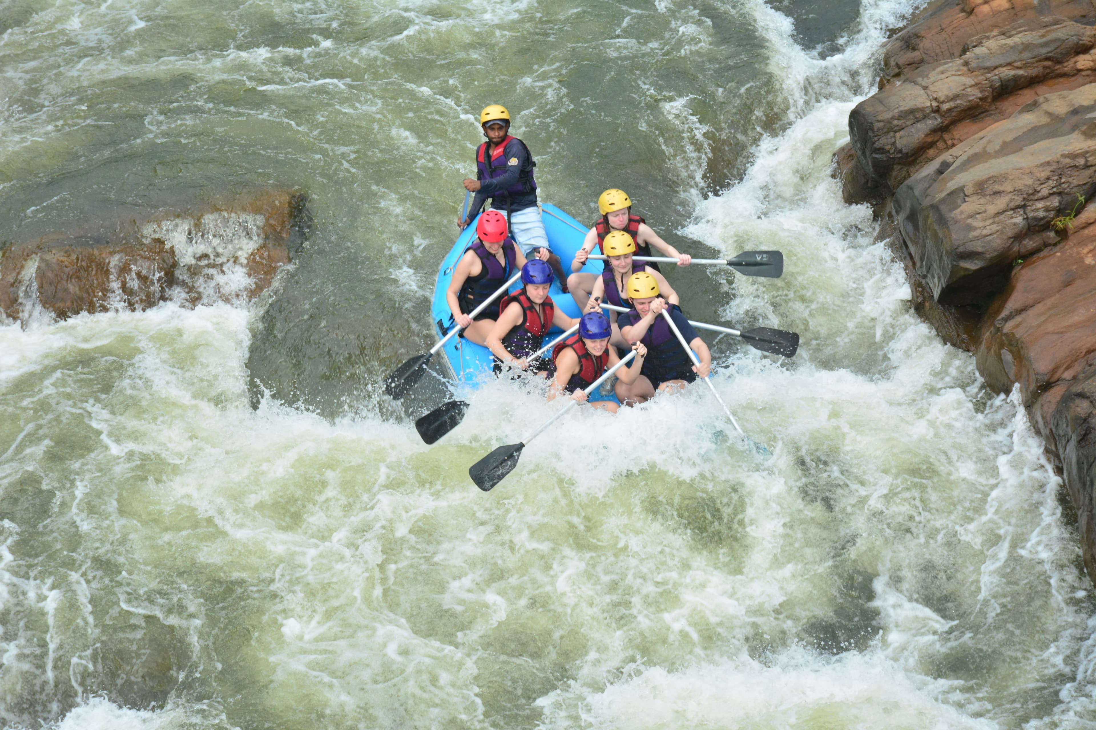 Navigating Rapids in Kitulgala